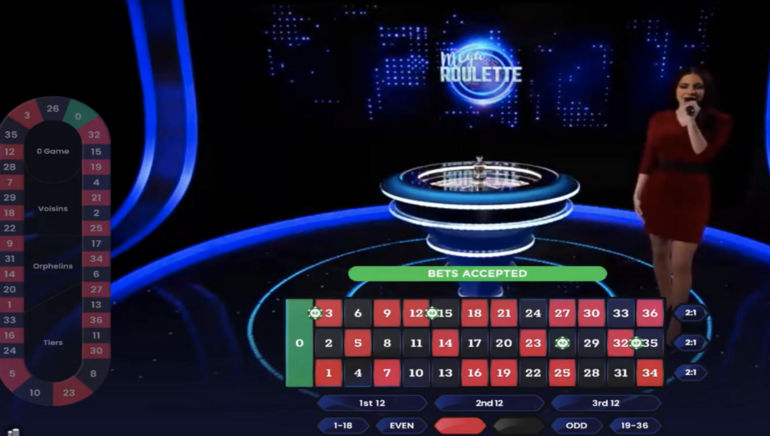 Auto Mega Roulette New Spin