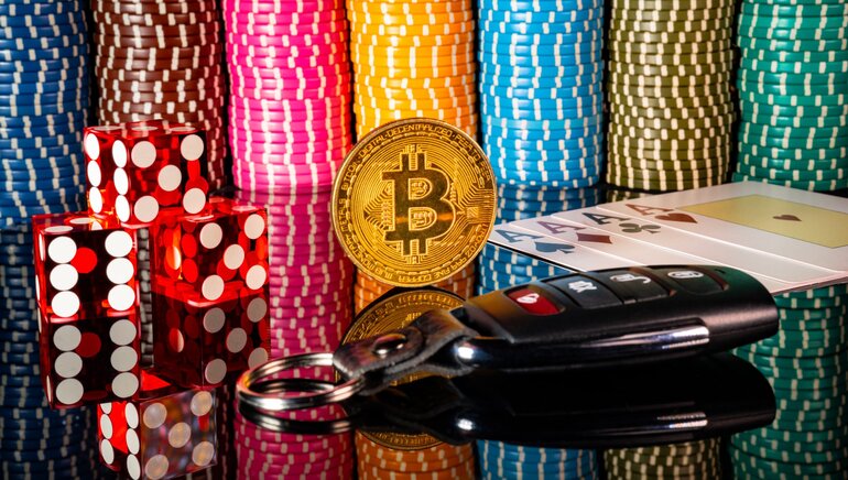 عملة البتكوين ورقائق العاب المقامرة