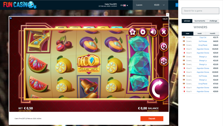 Fun Casino لقطة الشاشة 4