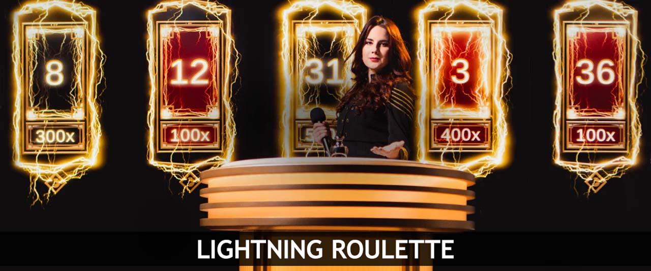 روليت البرق Lightning Roulette