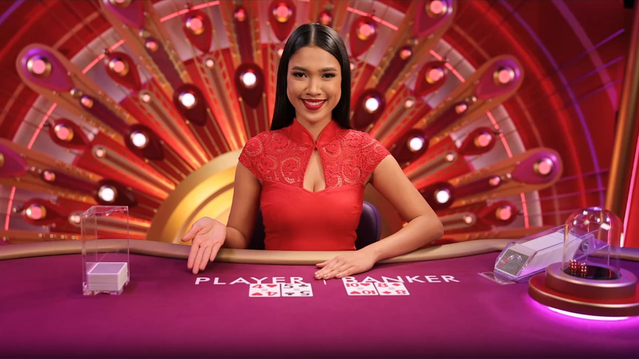 لعبة ميجا باكارات Mega Baccarat