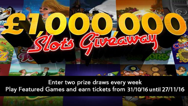 الآن شارك واربح الجائزة الكبرى بقيمة 1.000.000 دولار أمريكي/جنيه استرليني من كازينو bet365 في شهر نوفمبر